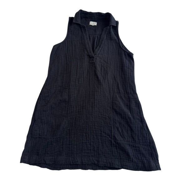 Lou & Grey Dresses & Skirts - Lou & Grey Black Muslin Dress